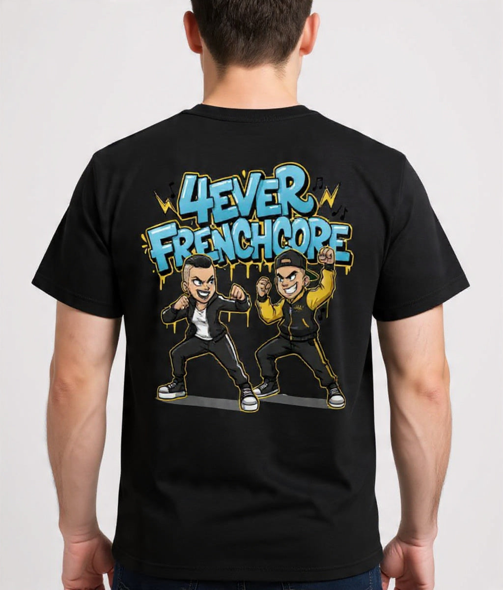 4Ever Frenchcore Gabber Rave T-Shirt