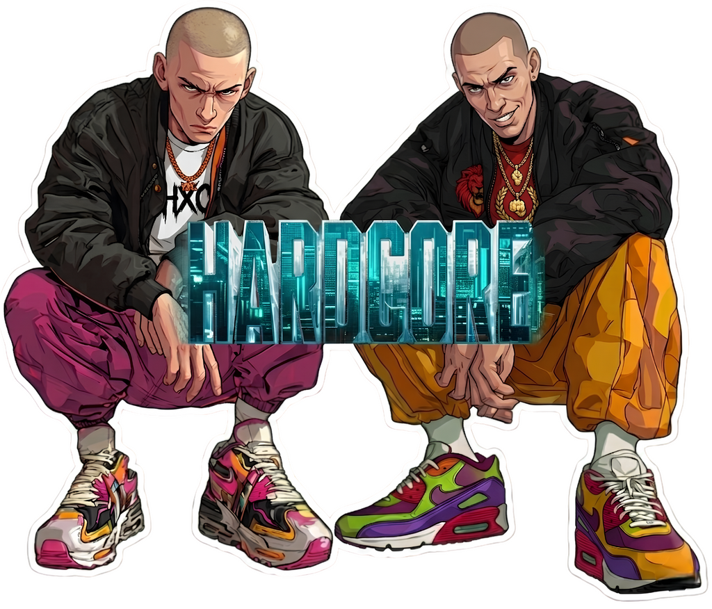HARDCORE TWINS png bestand