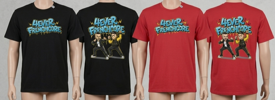 4Ever Frenchcore Gabber Rave T-Shirt