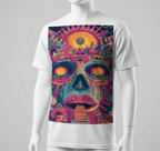 Neon Skull City Tee