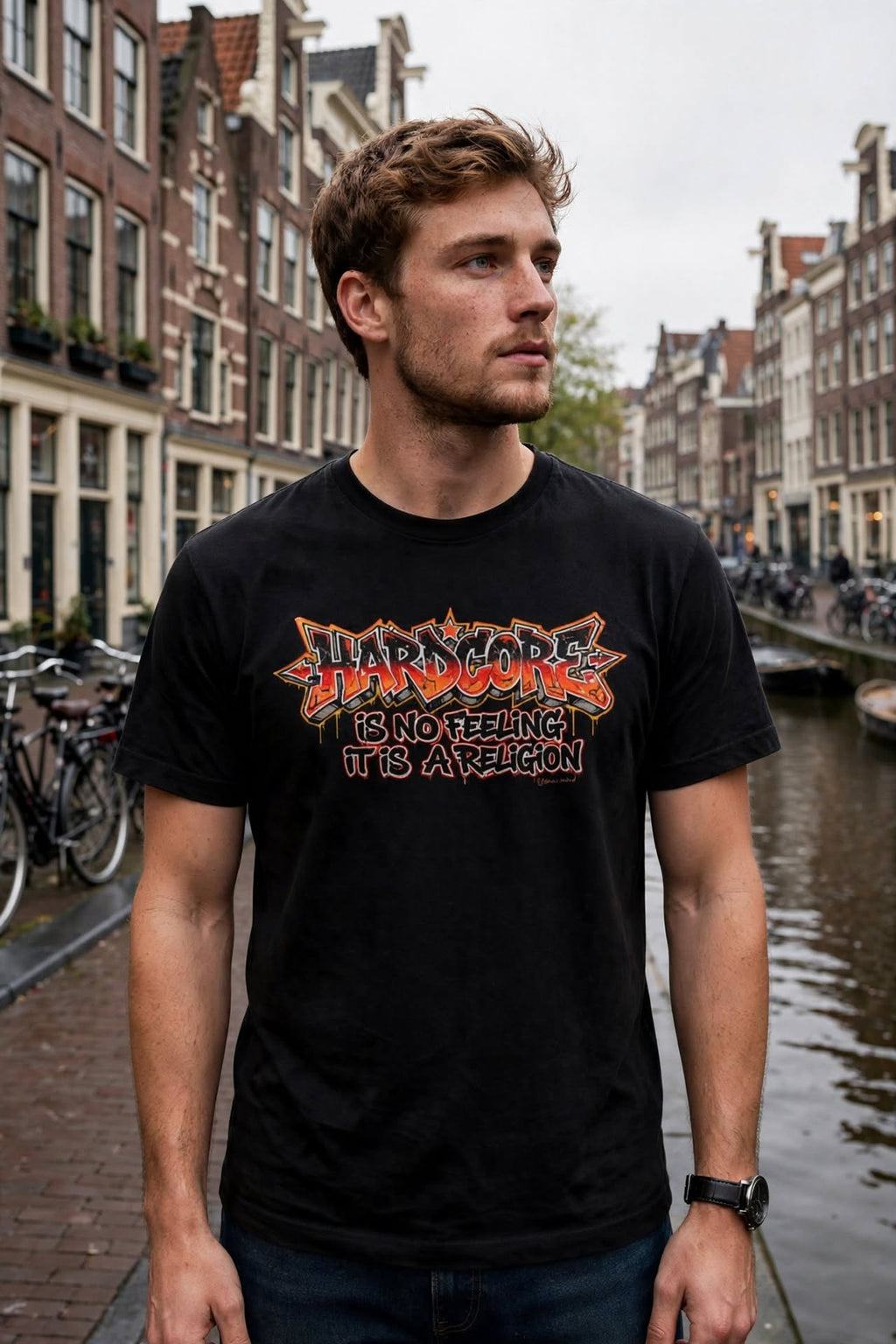 Hardcore Religion Graffiti Tee